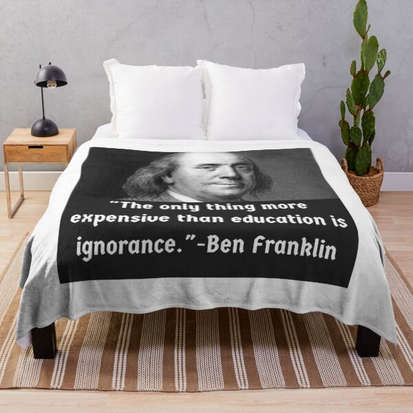 Item preview, Ben Franklin's wisdom designed and sold by TheWallFlowersofCypress.