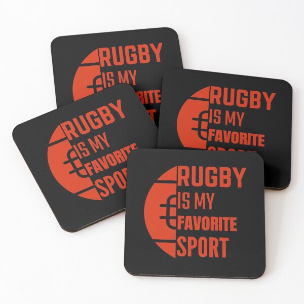 Artikelvorschau, Rugby ist mein Lieblingssport entworfen und verkauft von Violet Treasures.