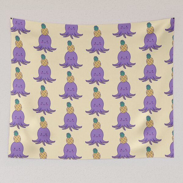 Item preview, Octopus & Pineapple - Bestie Vibes Only designed and sold by Adonalyn.