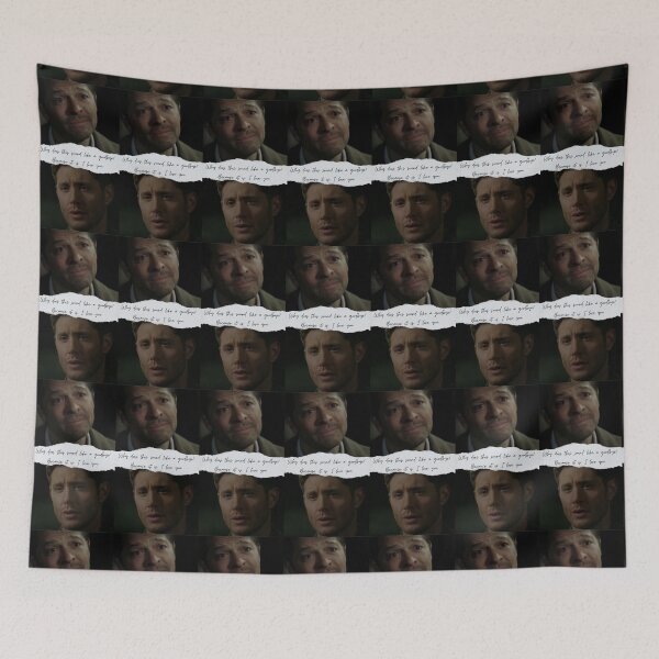 Item preview, destiel i love you scene 15x18 designed and sold by LannisterOnMars.