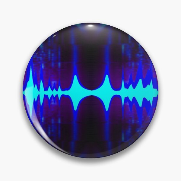 Item preview, Blue neon music visualisation design designed and sold by Mark359 Designs.