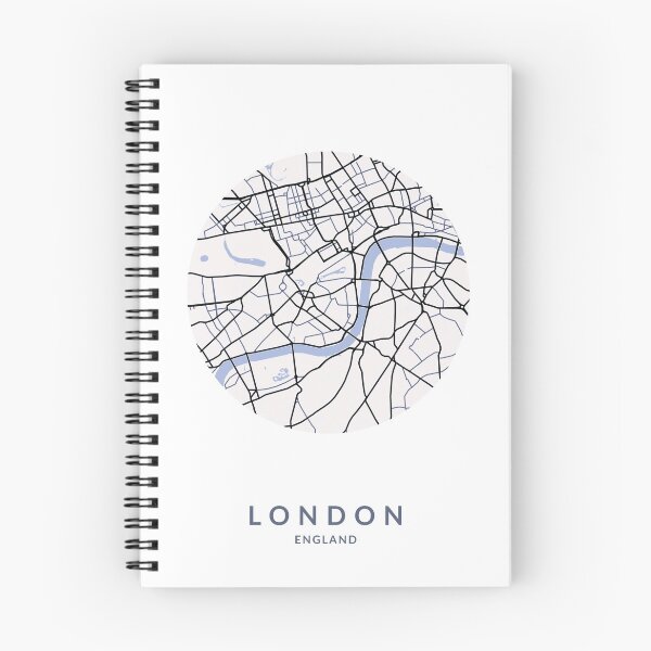 Item preview, London City Map designed and sold by BlueRoosterMaps.