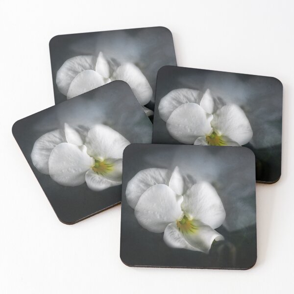 Item preview, White noble pansy designed and sold by gelibolu.