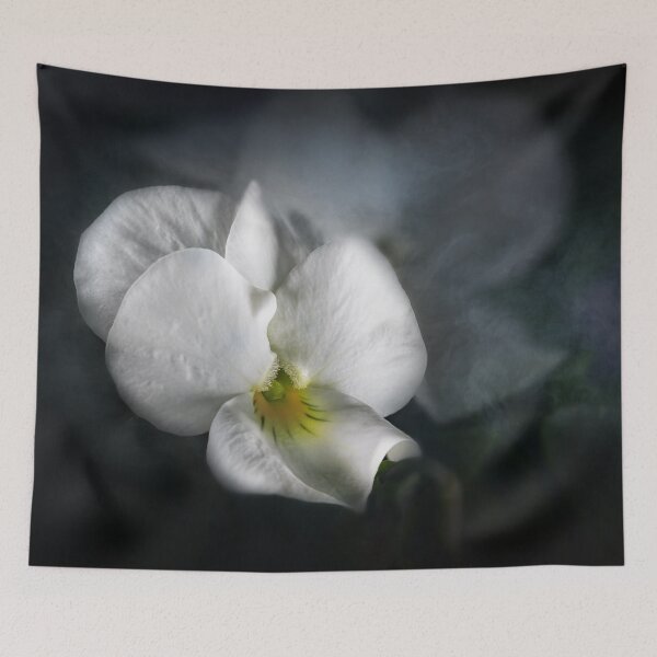 Item preview, White noble pansy designed and sold by gelibolu.