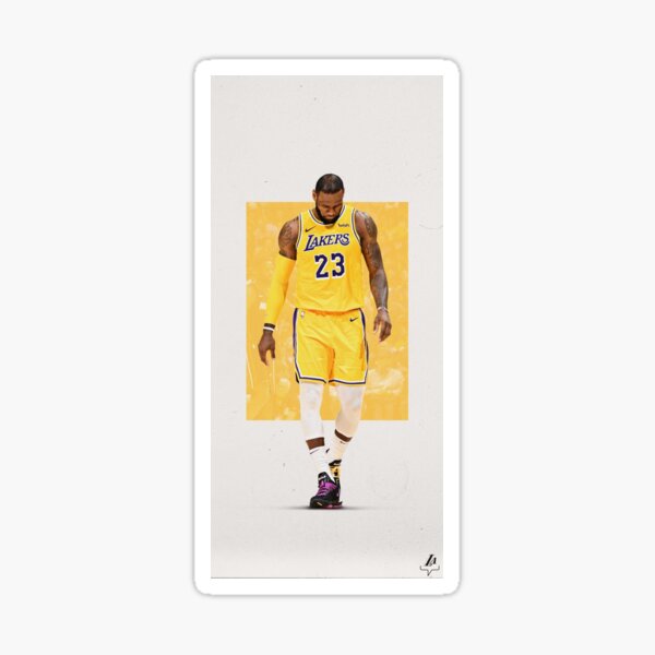 Lebron James Sticker For Sale By Martell Yeezus Redbubble 5455