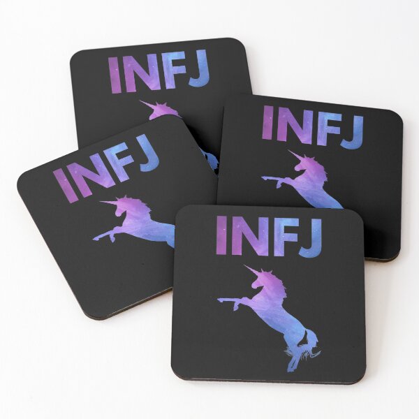 Item preview, INFJ Unicorn Galaxy Indigo (MBTI Merch) designed and sold by lamweixing.