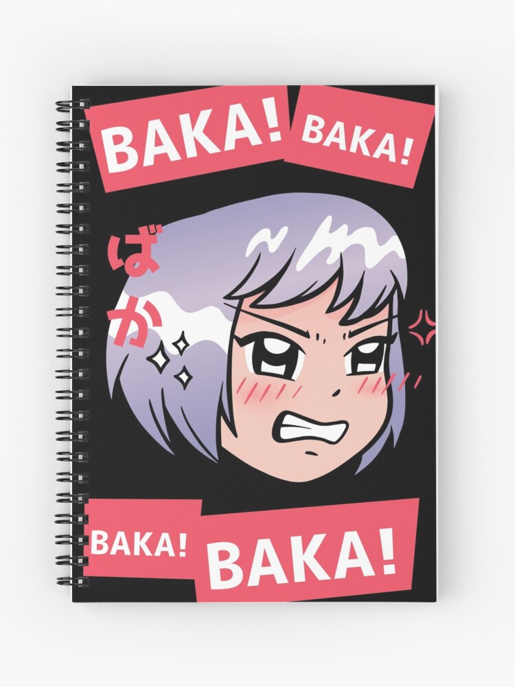 Cute Anime Girl Spiral Notebook
