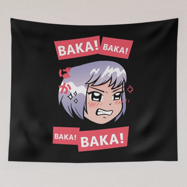 Item preview, Baka Baka Baka Baka - Divertida linda chica de anime designed and sold by RedQuality.
