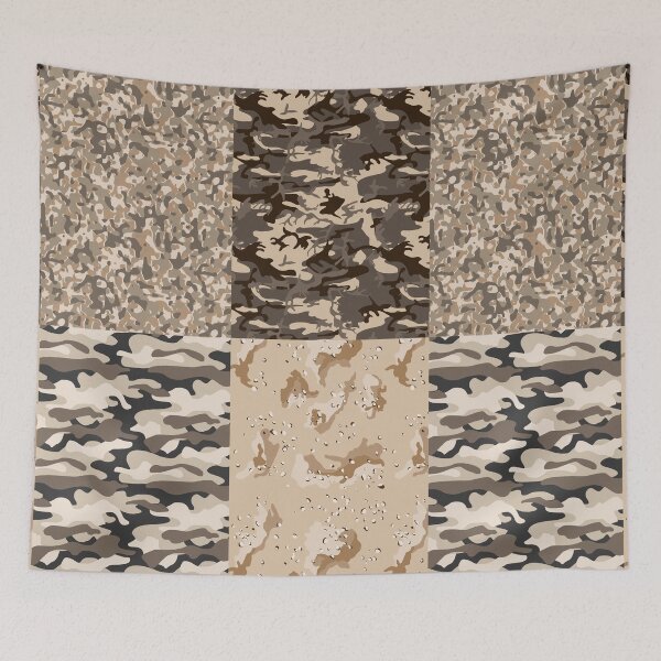 Item preview, 65 MCMLXV Camouflage Print Mix Pattern designed and sold by 65 MCMLXV.