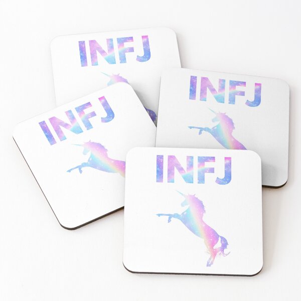 Item preview, INFJ Unicorn Galaxy Rainbow Pastel (MBTI Merch) designed and sold by lamweixing.