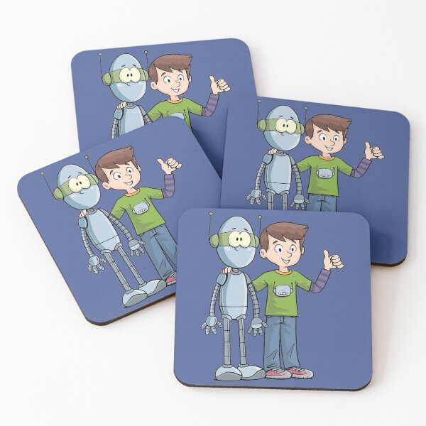Item preview, robot and the boy designed and sold by duxpavlic.