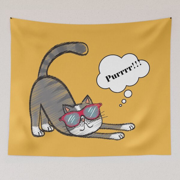 Item preview, When in doubt...purrr it out! designed and sold by fluffyfriends.