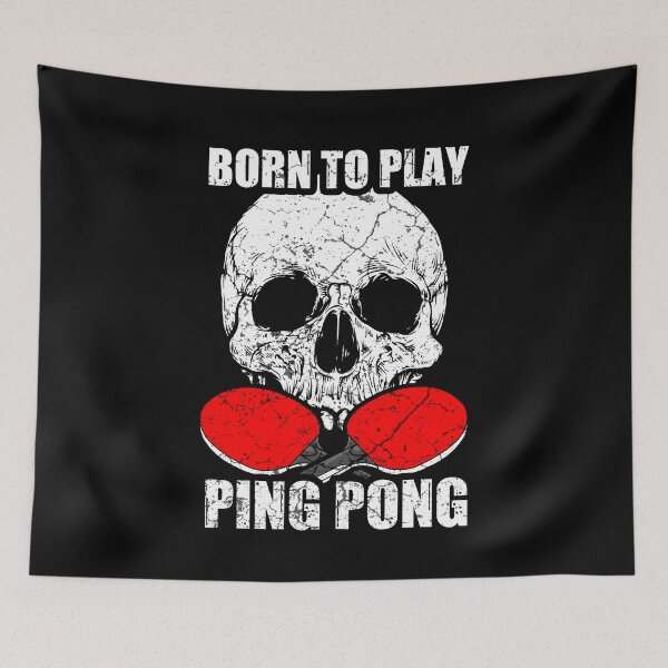 Item preview, Born to play ping pong designed and sold by Mila1946.