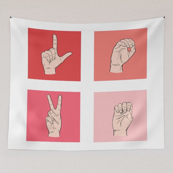 Item preview, L-O-V-E Pink  designed and sold by rmcbuckeye.