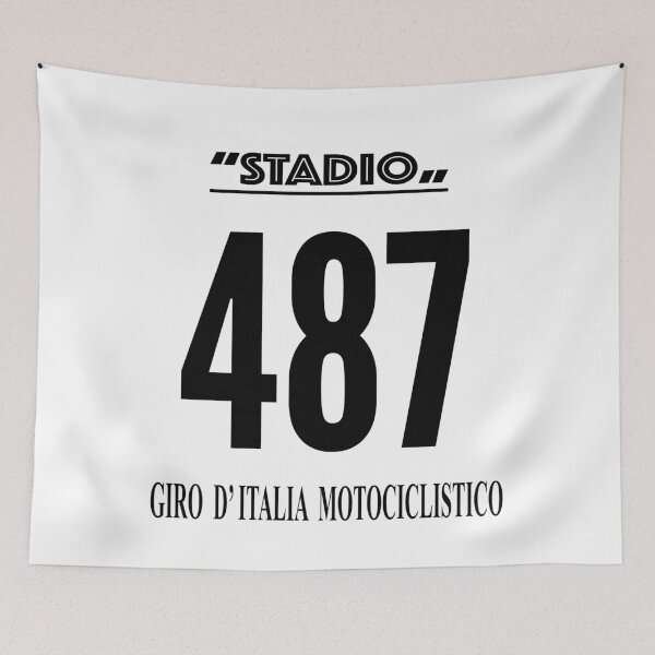 Item preview, Retro Race Number Graphic of 1955 Moto Giro Victor designed and sold by settebello.