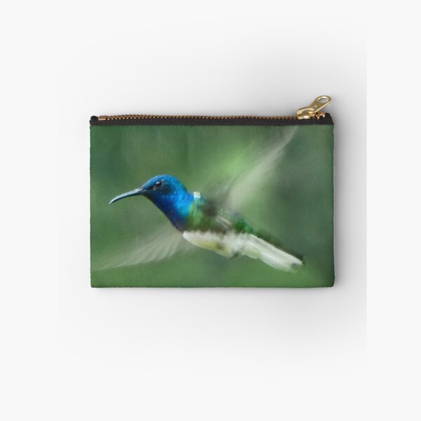 Item preview, White necked Jacobin male hummingbird designed and sold by Linda Sparks.