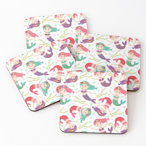 Item preview, Mermaid Kids Pattern designed and sold by Hapoel.