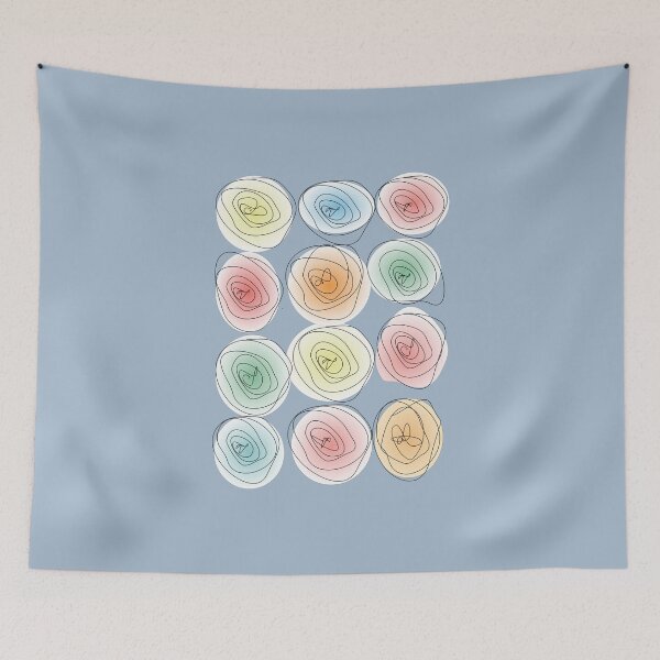 Item preview, Modern Spring Flowers designed and sold by zaphco.