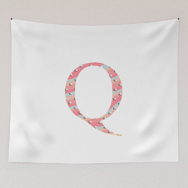 Item preview, Star Pattern Letter Q designed and sold by muffinstandd.