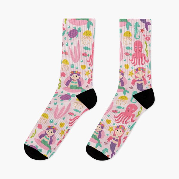 Item preview, Mermaid Kids Pattern designed and sold by Hapoel.