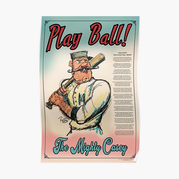 Play Ball! The Mighty Casey Poster