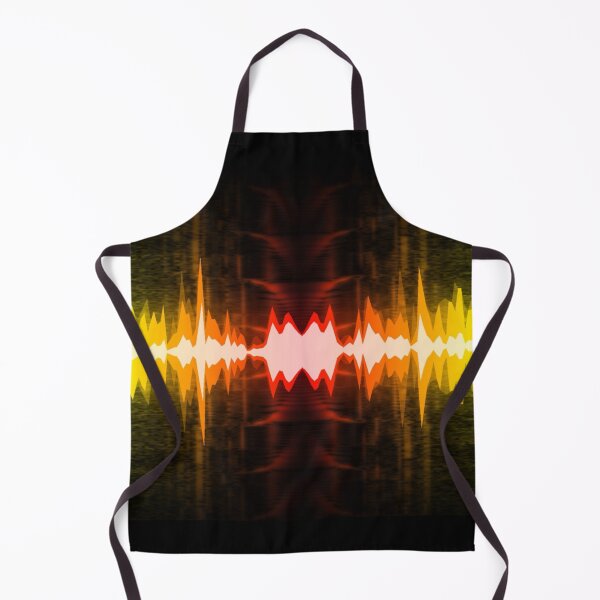 Item preview, Red orange neon music visualisation design designed and sold by Mark359 Designs.