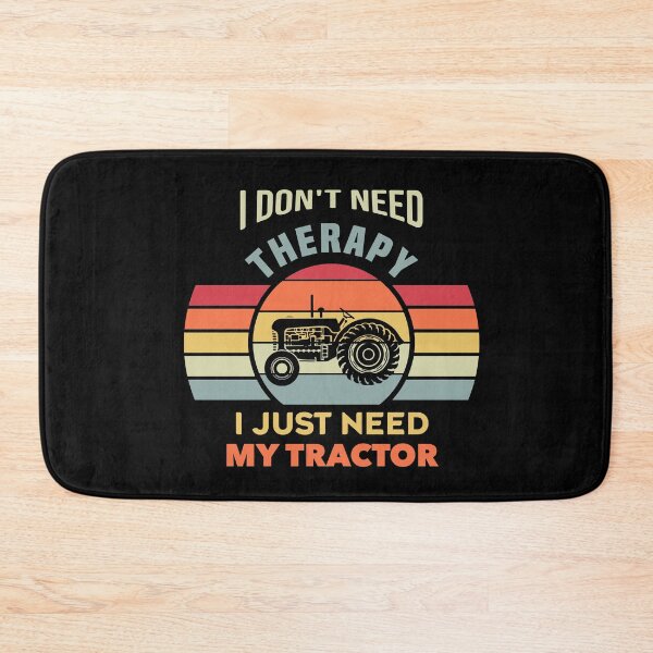 Artikelvorschau, Ich brauche keine Therapie, ich brauche nur meinen Traktor - Geschenk für Traktorbesitzer entworfen und verkauft von NSTeeDesign.