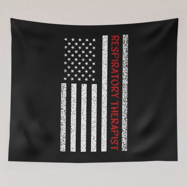 Item preview, American Respiratory Therapist US Flag 4th of July T-Shirt designed and sold by Mo-Am.