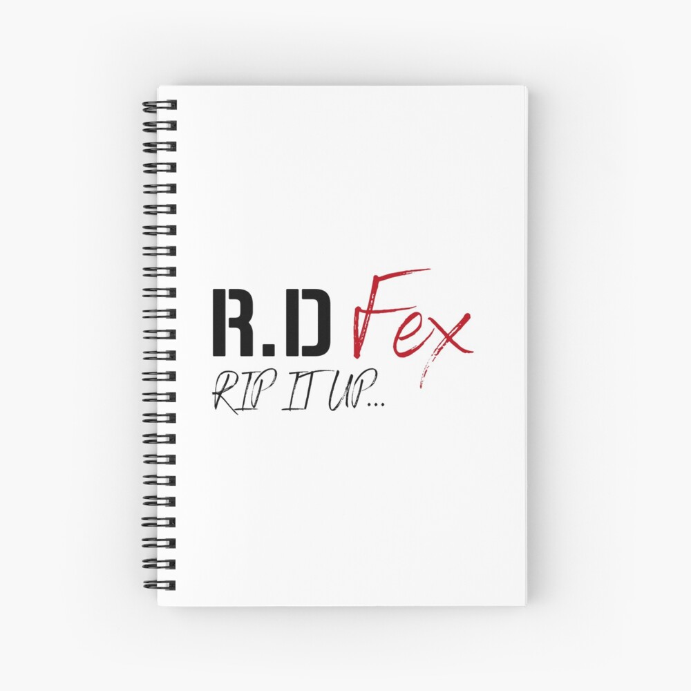 Item preview, Spiral Notebook designed and sold by R-D-Fex.