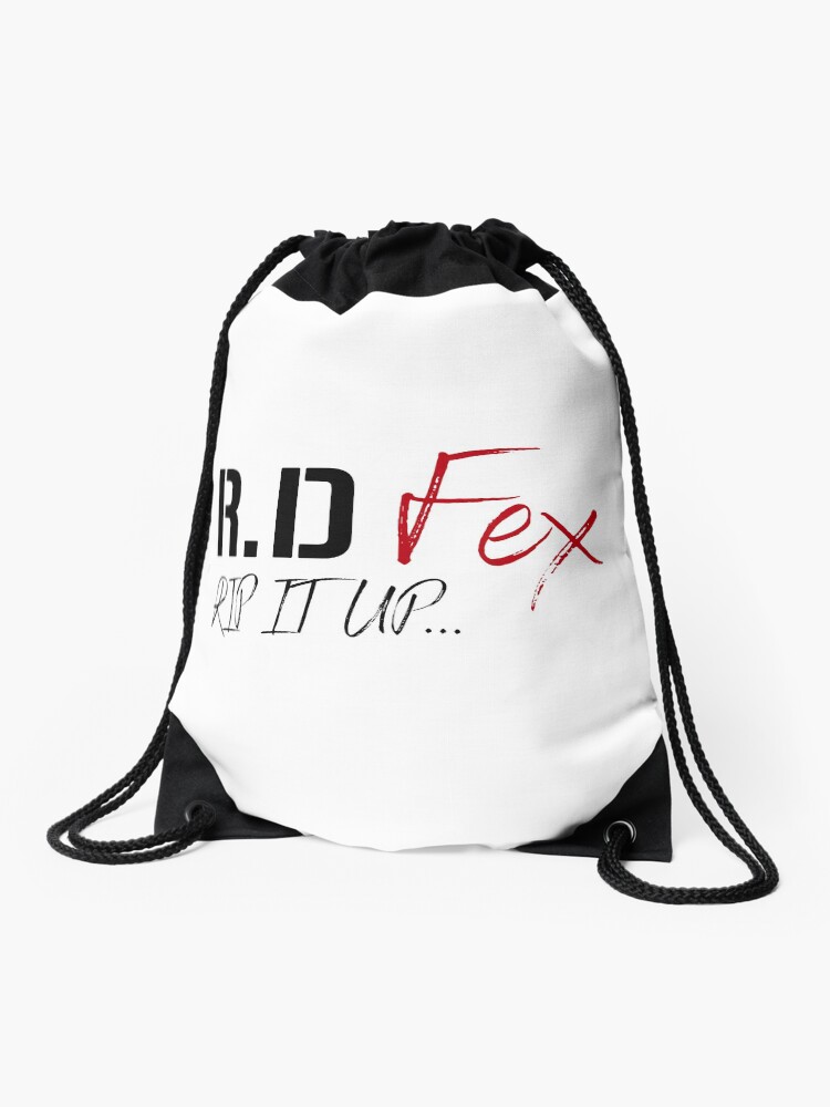 Thumbnail 1 of 3, Drawstring Bag, R D Fex Band RIP IT UP... designed and sold by R-D-Fex.