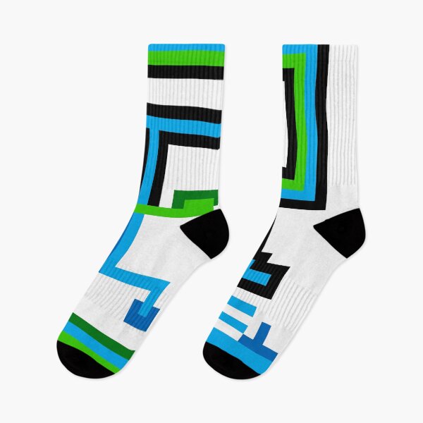 Item preview, Blue On - 0006 - Original Abstract Pixel Art designed and sold by pixonpu.