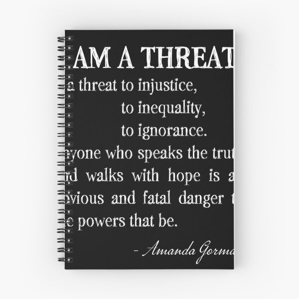 Item preview, I am a threat to ignorance designed and sold by HaemishBew.