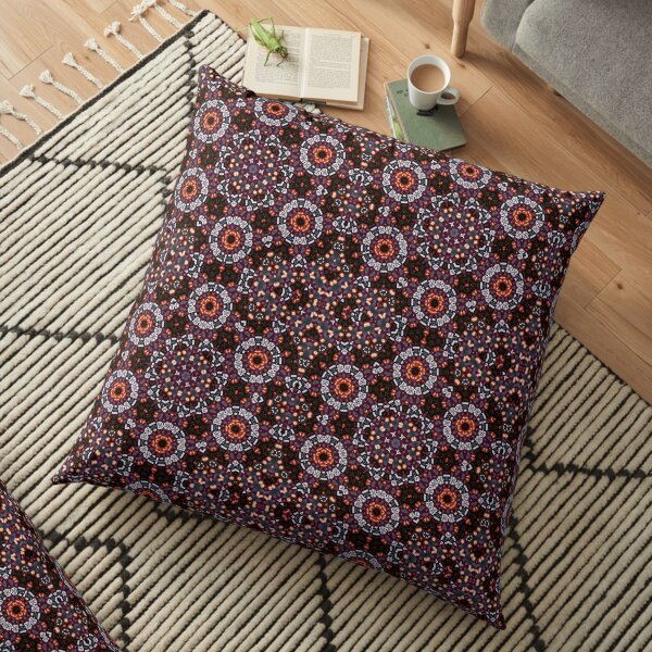 Red Destiny Floor Pillow