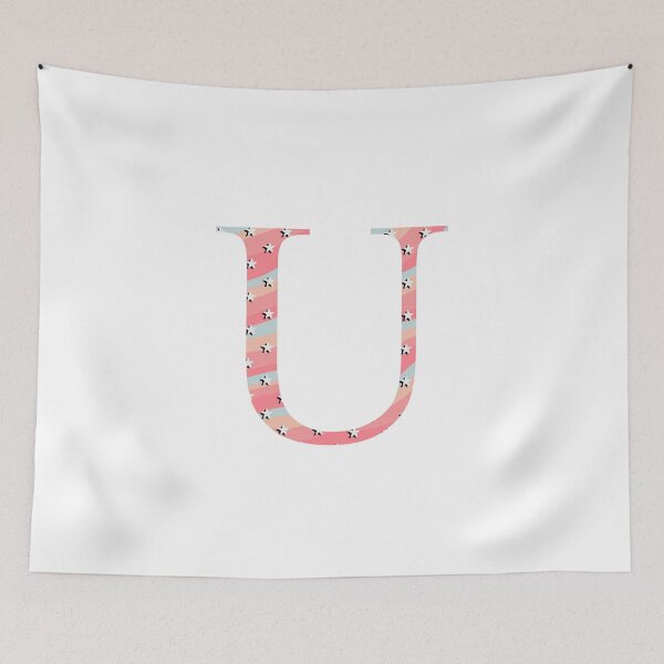 Item preview, Star Pattern Letter U designed and sold by muffinstandd.