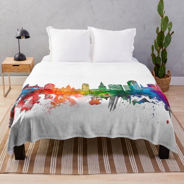 Artikelvorschau, Hartford Skyline Aquarell entworfen und verkauft von BekimART2.