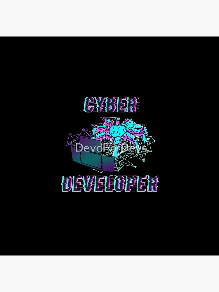 Thumbnail 3 of 3, Pin, Cyber developer designed and sold by DevdForDevs.