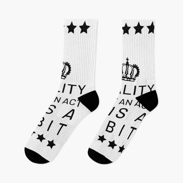 Item preview, Quality Is Not An Act It Is A Habit designed and sold by CeciLop.