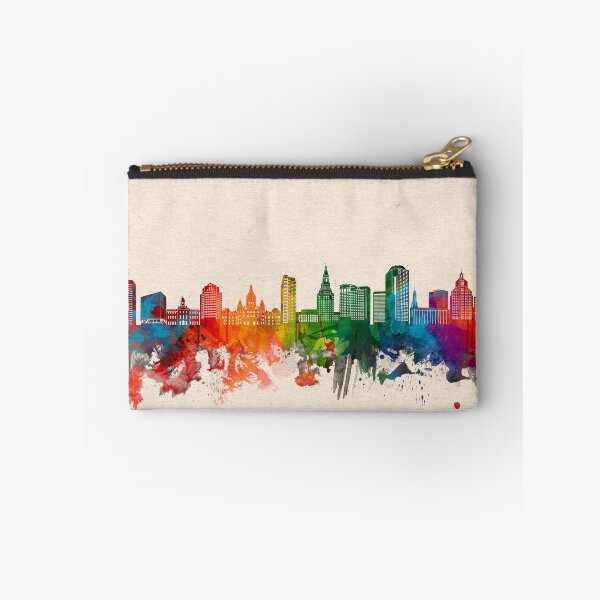 Item preview, hartford skyline watercolor 2 designed and sold by BekimART2.