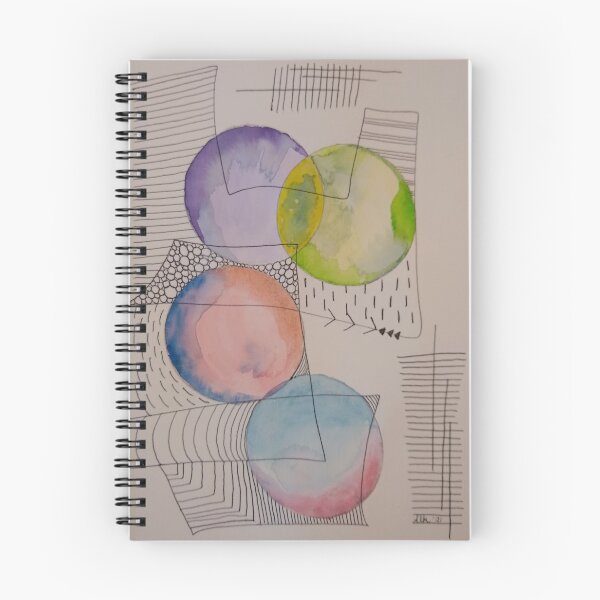 Item preview, Circle Watercolor Doodle designed and sold by ChristineShook.
