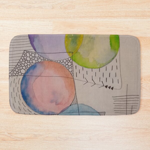 Item preview, Circle Watercolor Doodle designed and sold by ChristineShook.