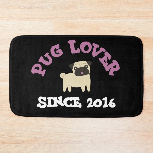 Item preview, Pug Lover Since 2016 designed and sold by MayaCordalia.