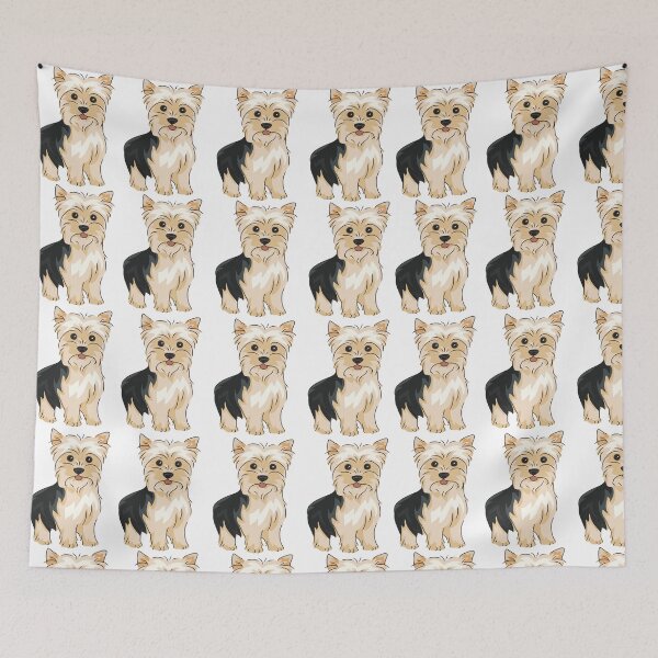 Item preview, Yorkshire terrier cute pattern designed and sold by Maful.