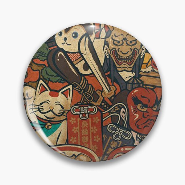 Item preview, Japanese motif print designed and sold by MerriDesing.
