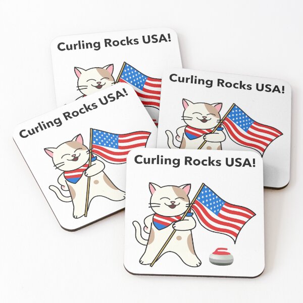 Item preview, Curling Rocks, USA designed and sold by VJKTees.