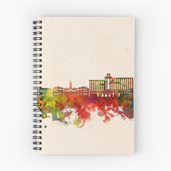 Item preview, dover skyline watercolor 2 designed and sold by BekimART2.