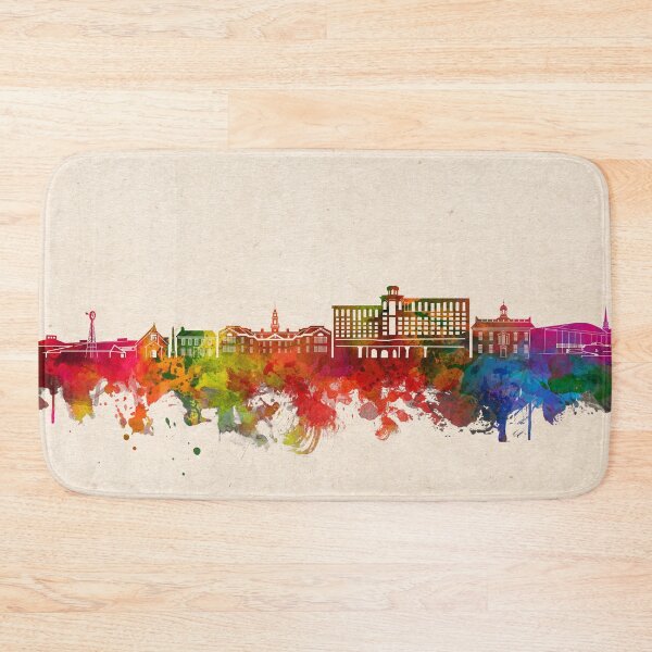 Item preview, dover skyline watercolor 2 designed and sold by BekimART2.