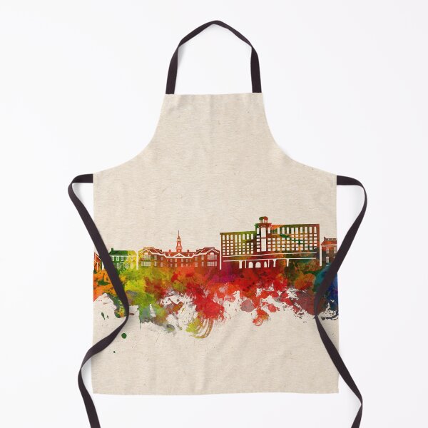 Item preview, dover skyline watercolor 2 designed and sold by BekimART2.