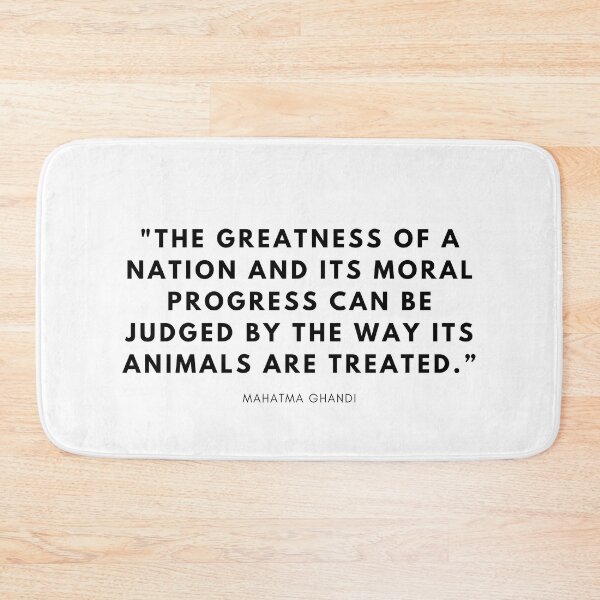 Item preview, Mahatma Ghandi`s quote designed and sold by vegangabriel.