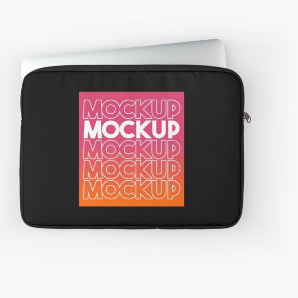 Download Mockup Laptop Sleeves Redbubble