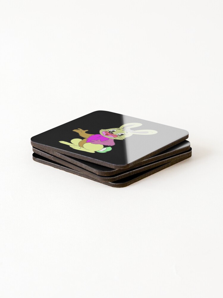 Thumbnail 4 of 5, Coasters (Set of 4), Mouse vs Rabbit designed and sold by Said1998.